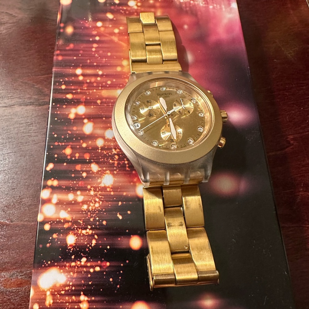Swatch Watch Gold